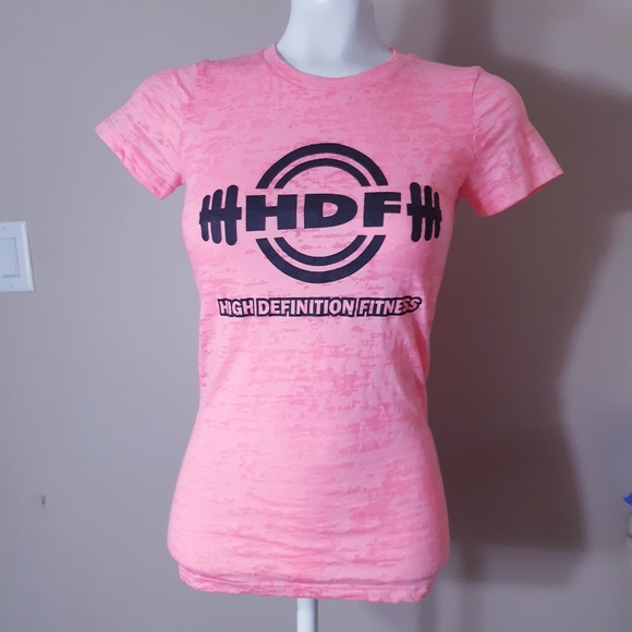 2 HDF High definition fitness tees mottled look, semi sheer, super light - Picture 2 of 12